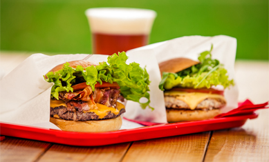 Hood burger classic & chicken